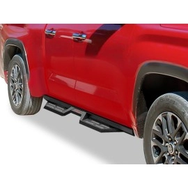 APS WB20DBI7B - Drop Style Door-to-Door Black Carbon Steel Nerf Bars