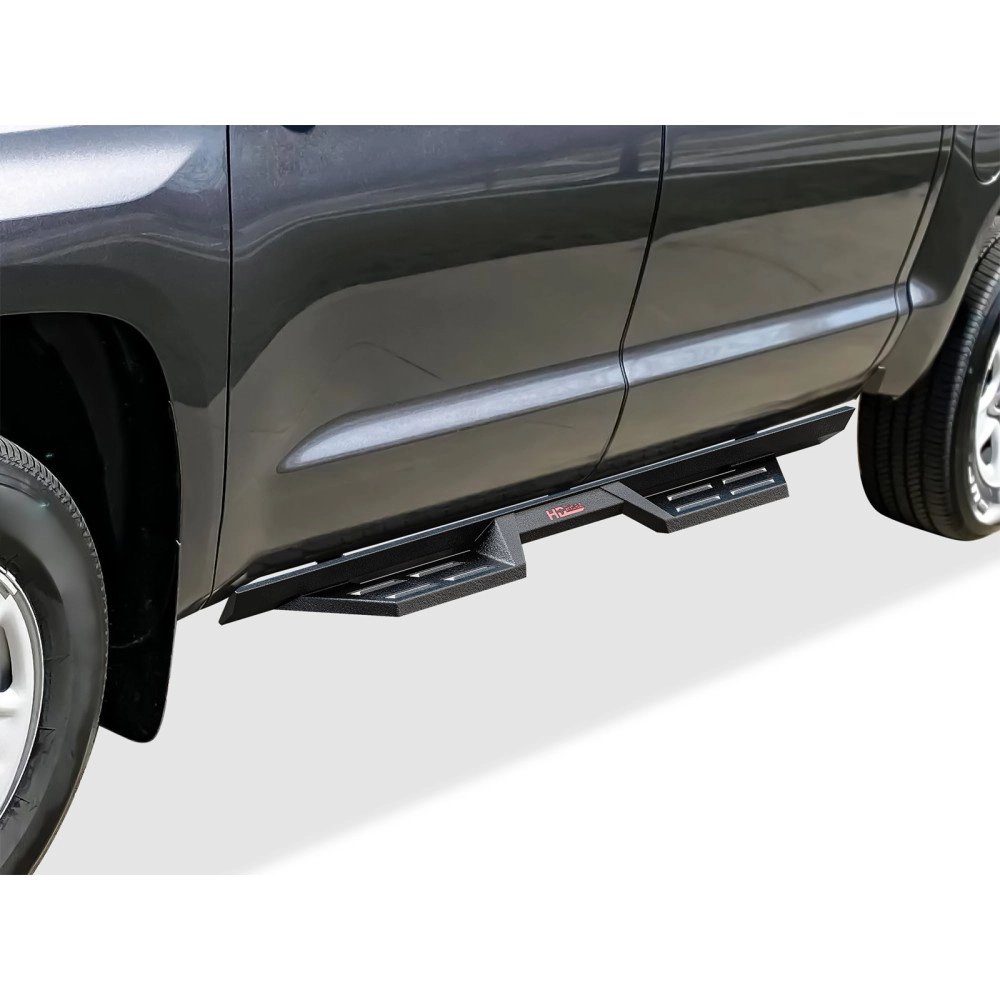 APS WB20DJI8B - Drop Style Door-to-Door Black Carbon Steel Nerf Bars