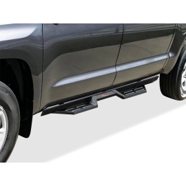 APS WB20DJI8B - Drop Style Door-to-Door Black Carbon Steel Nerf Bars