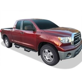APS WB20RJI7B - Drop Style Door-to-Door Black Carbon Steel Nerf Bars