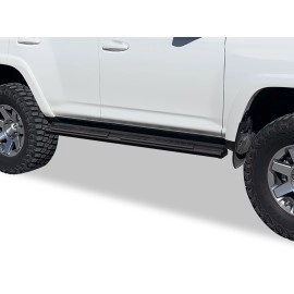 APS WB20SBH0B - OE Style Door-to-Door Black Carbon Steel Running Boards