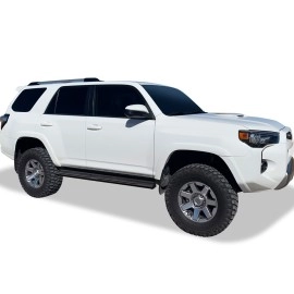 APS WB20SBH0B - OE Style Door-to-Door Black Carbon Steel Running Boards