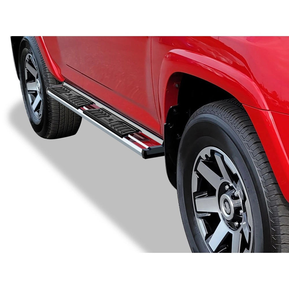 APS WB20SBH0S - OE Style Door-to-Door Polished Stainless Steel Running Boards