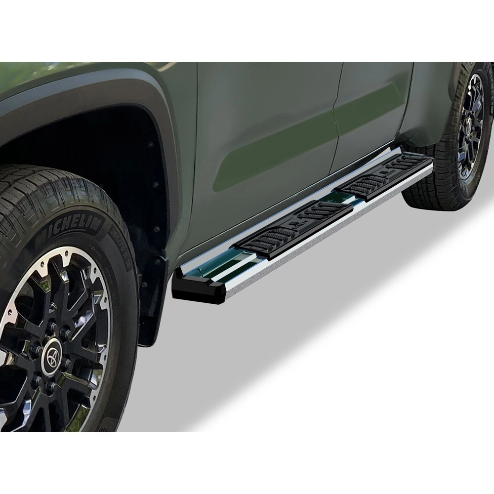 APS WB20SBI7S - OE Style Door-to-Door Polished Stainless Steel Running Boards