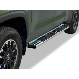 APS WB20SBI7S - OE Style Door-to-Door Polished Stainless Steel Running Boards