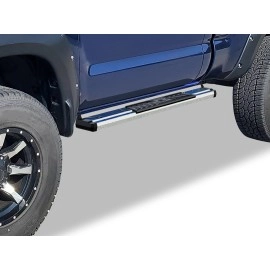 APS WB20SCE8S - OE Style Door-to-Door Polished Stainless Steel Running Boards
