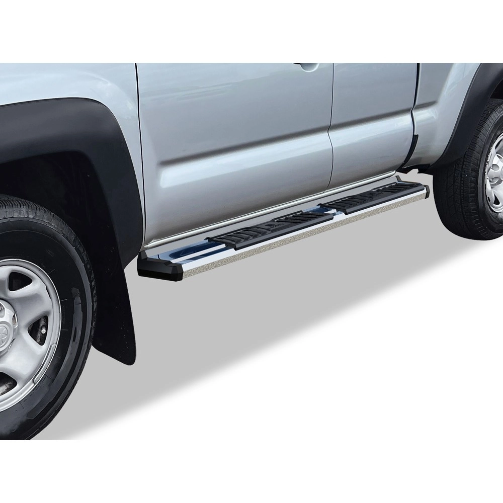 APS WB20SJE6S - OE Style Door-to-Door Polished Stainless Steel Running Boards