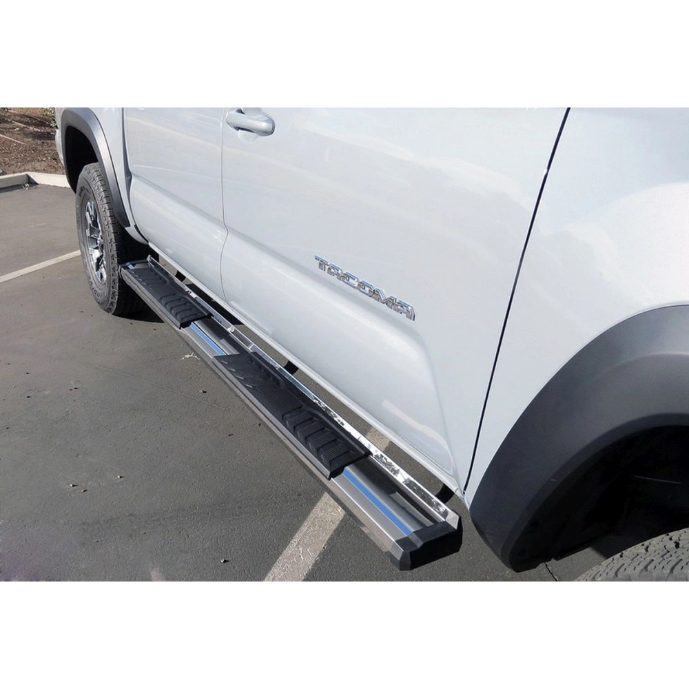APS WB20SJE8S - OE Style Door-to-Door Polished Stainless Steel Running Boards