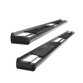 APS WB20SJI7S - OE Style Door-to-Door Polished Stainless Steel Running Boards