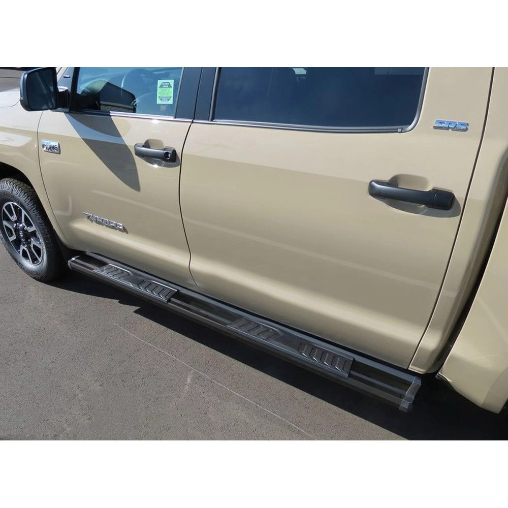 APS WB20SJI8B - OE Style Door-to-Door Black Carbon Steel Running Boards