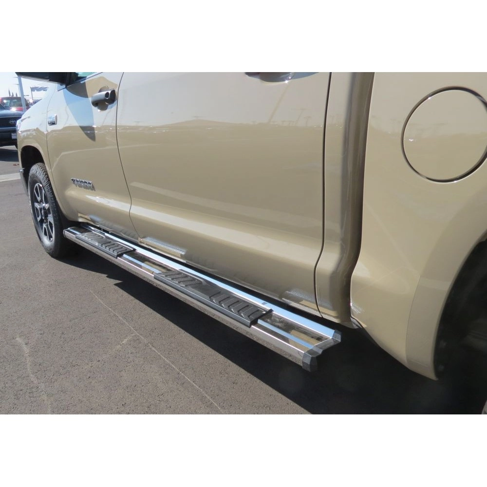 APS WB20SJI8S - OE Style Door-to-Door Polished Stainless Steel Running Boards