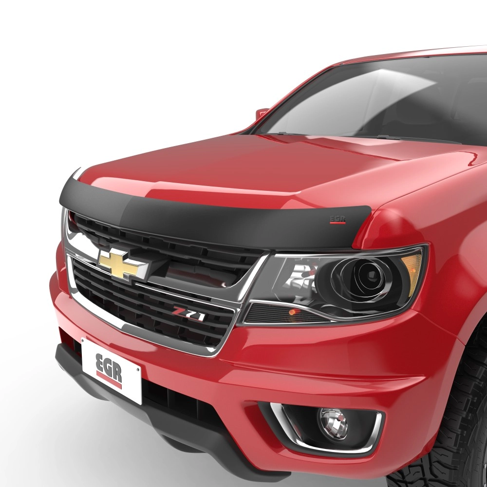 EGR 301395 - Superguard Matte Black Bug Deflector For 15-22 Chevy Colorado EGR 301395 - Superguard Matte Black Bug Deflector For 15-22 Chevy Colorado