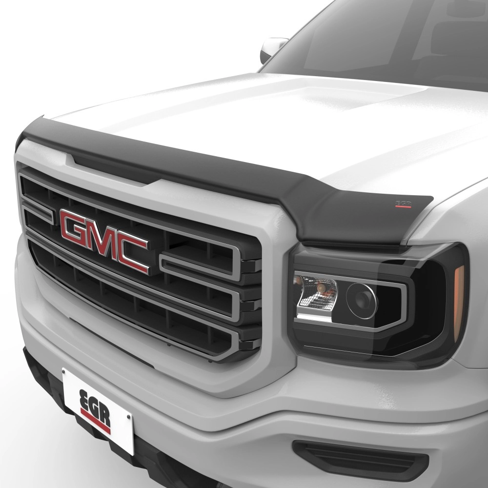 EGR 301585 - Superguard Matte Black Bug Deflector For 14-18 GMC Sierra 1500|15-19 GMC Sierra 2500 / 3500 HD EGR 301585 - Superguard Matte Black Bug Deflector For 14-18 GMC Sierra 1500|15-19 GMC Sierra 2500 / 3500 HD