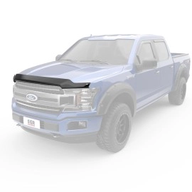 EGR 303475 - Superguard Matte Black Bug Deflector For 15-20 Ford F-150