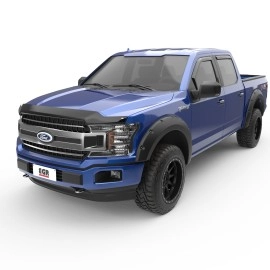 EGR 303475 - Superguard Matte Black Bug Deflector For 15-20 Ford F-150