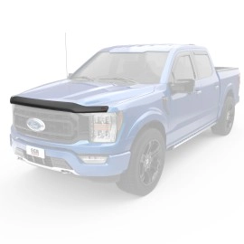 EGR 303585 - Superguard Matte Black Bug Deflector For 21-25 Ford F-150
