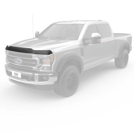EGR 303915 - Superguard Matte Black Bug Deflector For 17-22 Ford F-250 / F-350 SD
