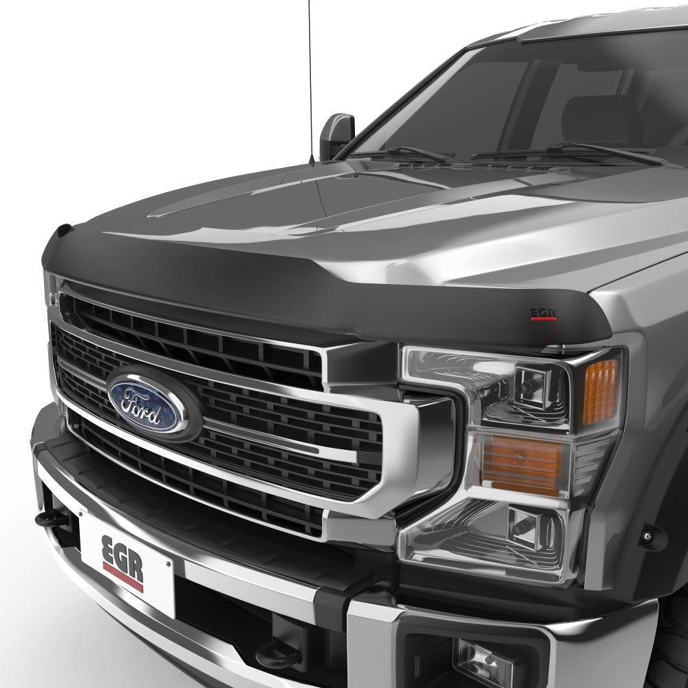 EGR 303915 - Superguard Matte Black Bug Deflector For 17-22 Ford F-250 / F-350 SD