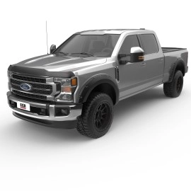 EGR 303915 - Superguard Matte Black Bug Deflector For 17-22 Ford F-250 / F-350 SD