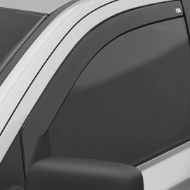 EGR 562651 - Matte Black Front In Channel Window Visors For 09-18 Ram 1500|10-18 Ram 2500 / 3500