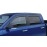 EGR 571505 - Matte Black Front & Rear In Channel Window Visors For 07-13 GM Truck 1500|07-14 2500 / 3500 HD