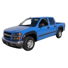 EGR 751194 - Rugged Look Fender Flare Set For 04-12 GM Colorado / Canyon