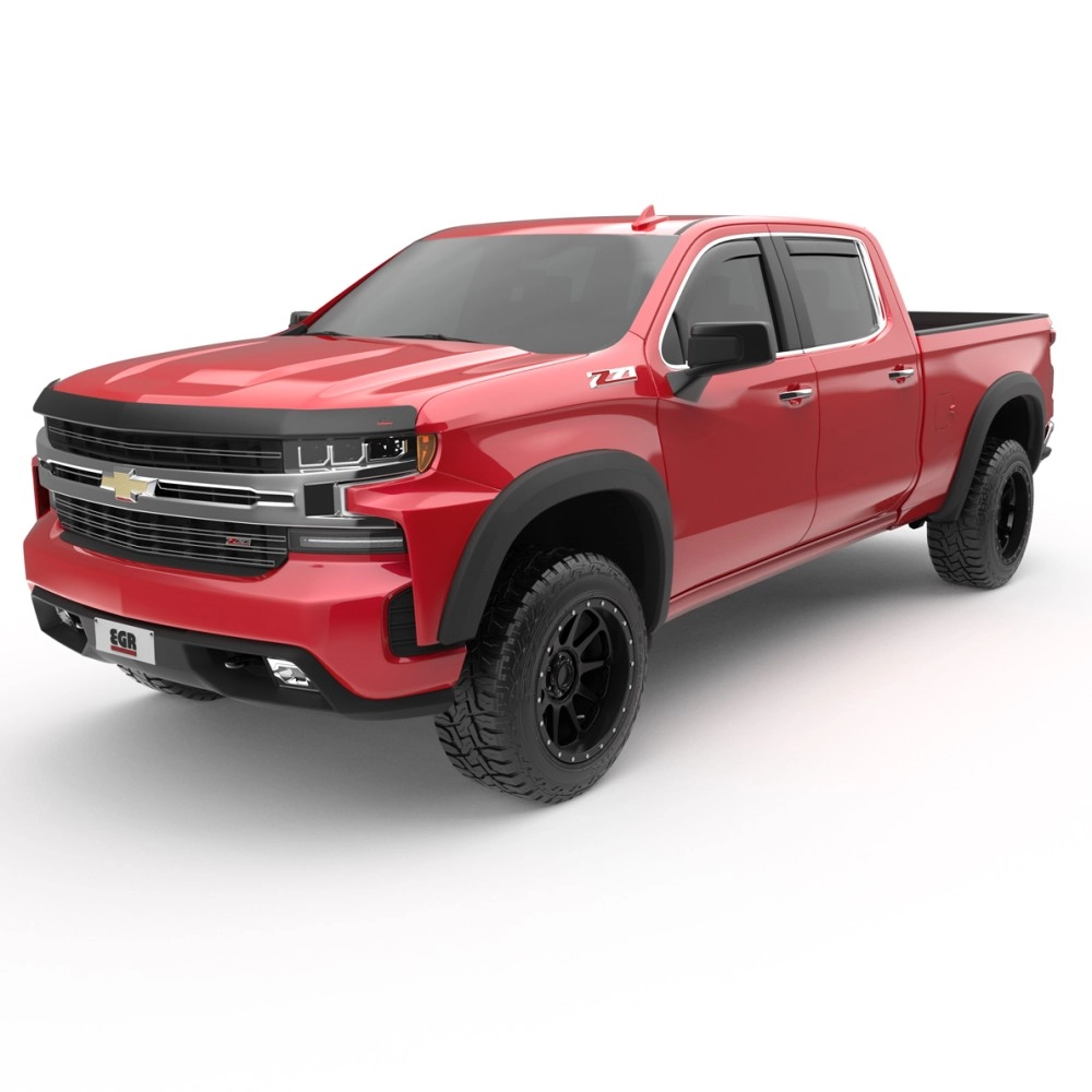 EGR 751694 - Rugged Look Fender Flare Set For 19-22 Chevry Silverado 1500
