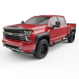 EGR 751884 - Rugged Look Fender Flare Set For 20-25 Chevy Silverado 2500 / 3500 HD