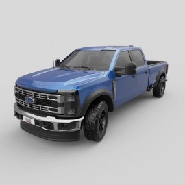 EGR 753924 - Rugged Look Fender Flare Set For 23-25 Ford F-250 / 350 Super Duty