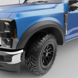EGR 753924 - Rugged Look Fender Flare Set For 23-25 Ford F-250 / 350 Super Duty