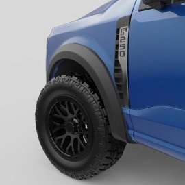 EGR 753924 - Rugged Look Fender Flare Set For 23-25 Ford F-250 / 350 Super Duty