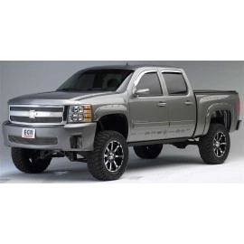 EGR 791404 - Premium Bolt-on Look Fender Flare Set For 07-13 Chevy Silverado 1500