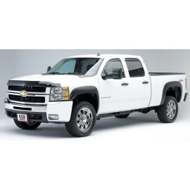 EGR 791404 - Premium Bolt-on Look Fender Flare Set For 07-13 Chevy Silverado 1500