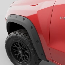 EGR 791425 - Bolt-on Blackout Look Fender Flare Set For 23-25 Chevy Colorado