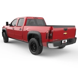 EGR 791504 - Premium Bolt-on Look Fender Flare Set For 07-13 Chevy Silverado 1500|07-14 2500 / 3500 HD