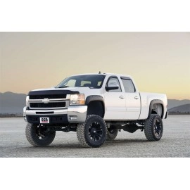 EGR 791614-C - Bolt-On Look Fender Flare Set For 07-10 GMC Sierra 2500 / 3500 HD