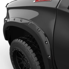 EGR 791654-GBA - Premium Bolt-on Look Fender Flare Set For 23-25 Chevy Silverado 1500