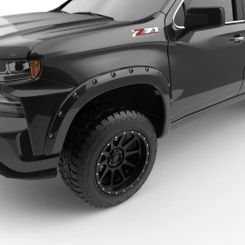 EGR 791654-GBA - Premium Bolt-on Look Fender Flare Set For 23-25 Chevy Silverado 1500