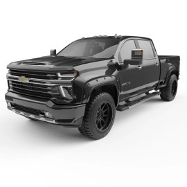 EGR 791884-GBA - Premium Bolt-on Look Fender Flare Set For 20-25 Chevy Silverado 2500 / 3500 HD