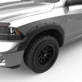 EGR 792655 - Bolt-on Blackout Look Fender Flare Set For 09-18 Ram 1500|19-24 Ram 1500 Classic