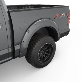 EGR 793474-J7 - Premium Bolt-on Look Fender Flare Set For 15-17 Ford F-150