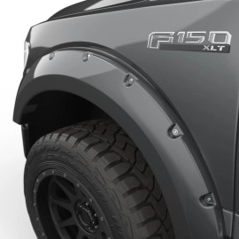 EGR 793474-J7 - Premium Bolt-on Look Fender Flare Set For 15-17 Ford F-150