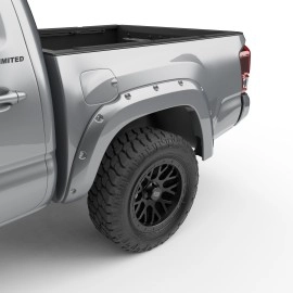 EGR 795084-1D6 - Premium Bolt-on Look Fender Flare Set For 16-23 Toyota Tacoma