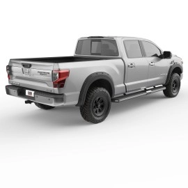 EGR 796004 - Bolt-On Look Fender Flare Set For 17-24 Nissan Titan