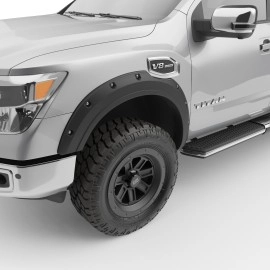 EGR 796004 - Bolt-On Look Fender Flare Set For 17-24 Nissan Titan