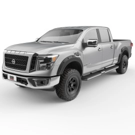 EGR 796004 - Bolt-On Look Fender Flare Set For 17-24 Nissan Titan