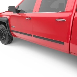 EGR 953474 - Rugged Look Side Trim Moldings For Full Size Truck Crew Cab