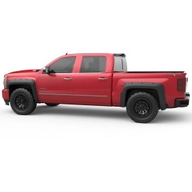 EGR 981579 - Matte Black Truck Cab Spoiler For 14-18 GM Truck 1500|15-19 GM Truck 2500 / 3500 HD