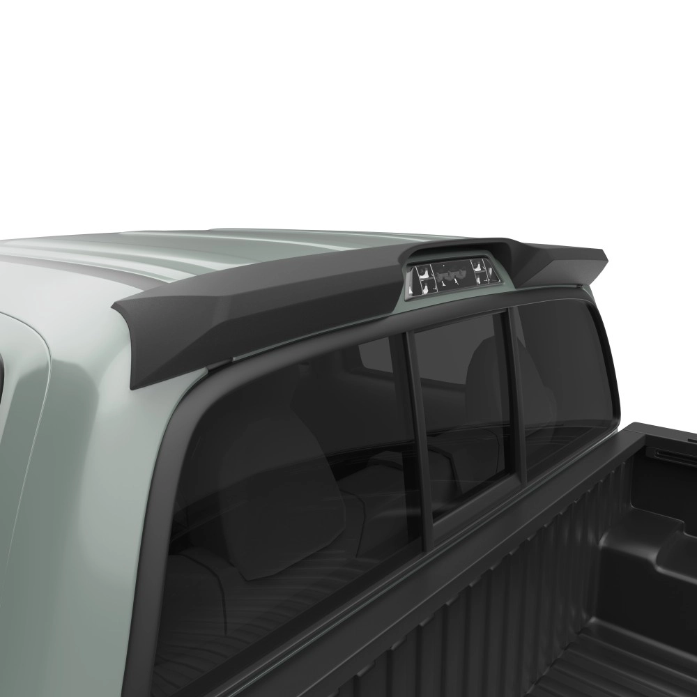 EGR 985089 - Matte Black Truck Cab Spoiler For 16-23 Toyota Tacoma EGR 985089 - Matte Black Truck Cab Spoiler For 16-23 Toyota Tacoma