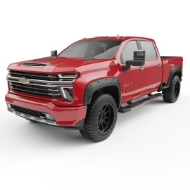 EGR BLF1003 - Baseline Bolt-On Look Fender Flare Set For 20-25 Chevy Silverado 2500 / 3500 HD